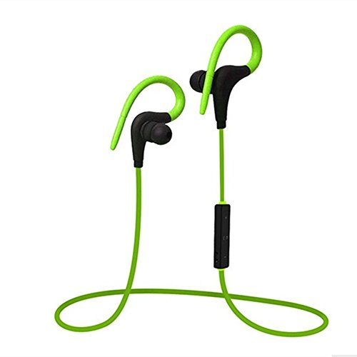 6953054091651 - ACEKOOL Q10 GREEN SPORT BLUETOOTH FASHION HEADPHONE WITH BUILT-IN MICROPHONE EARBUDS STEREO SOUND FOR ANDROID/IOS CELL PHONES