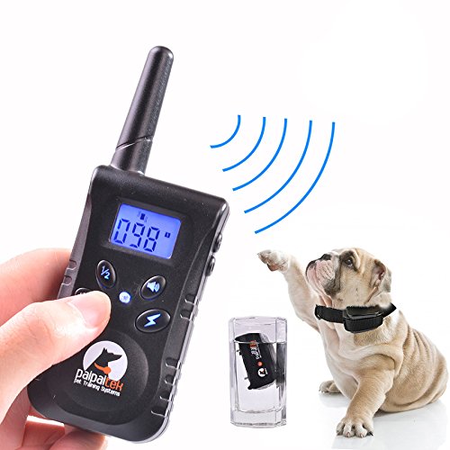 6953055751981 - ASYPETS REMOTE-CONTROLLED DOG TRAINING COLLAR 500 YD RECHARGEABLE RAINPROOF WATERPROOF REMOTE DOG SHOCK COLLAR BEEP VIBRATION SHOCK E-COLLAR
