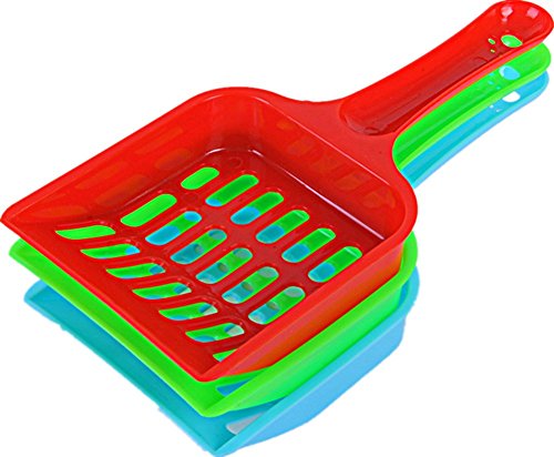 6953055755323 - LITTER SCOOP, SIFTER WITH DEEP SHOVEL - DESIGN FOR PETS CAT DOG, DURABLE PLASTIC SCOOPER. WITH ECNOMIC PRICE