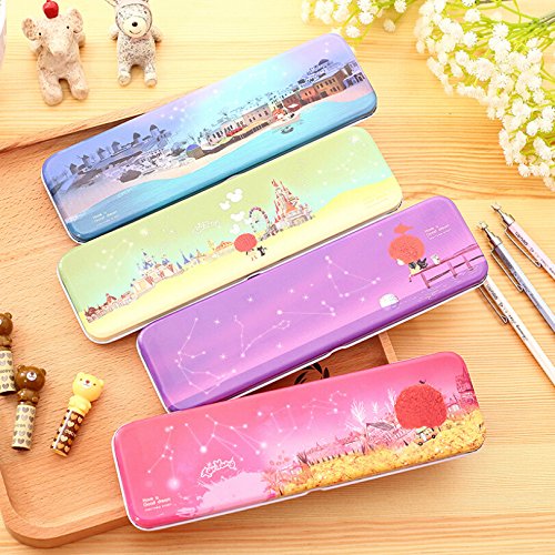 6953064493315 - HOT PENCIL CASE STAR SERIES STATIONERY SCHOOL IRON BOX PENCIL CASE FOR STUDENTS SCHOOL SUPPLIES THE