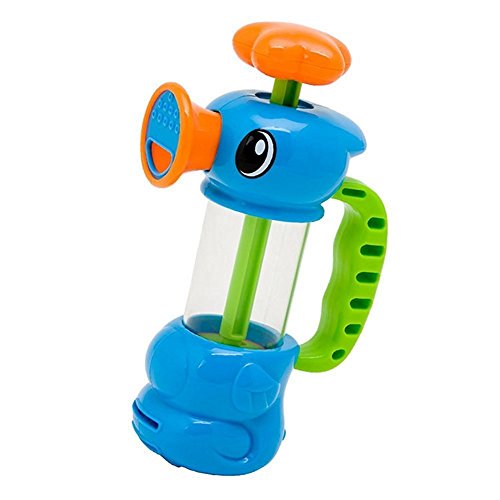 6953067369358 - GLOWSOL 1PC SEA HORSE ABS WATER PUMP SHRINKAGE SPRAY WATER BATH SHOWER PLAYING TOYS FOR KIDS BABY