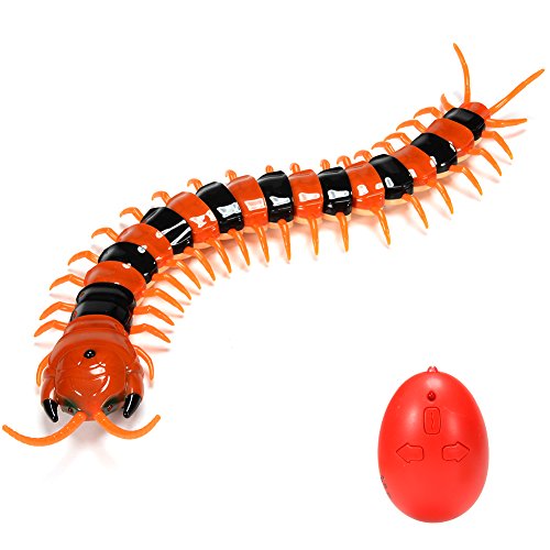 6953069730002 - EMOREFUN JOE CREATIVE FUNNY INFRARED REMOTE CONTROL USB RC CENTIPEDE SCOLOPENDRA CREEPY CRAWLY TOY STRESS RELIEF VENT TRICKY TOYS GAG GIFT