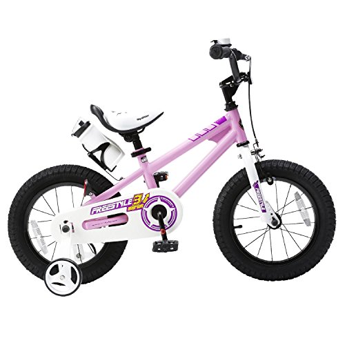 6954351403888 - ROYALBABY FREESTYLE PINK 16 INCH KIDS BICYCLE