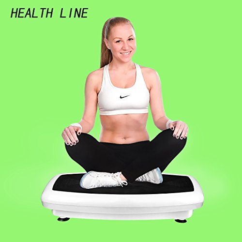 6955185780039 - MAXIMUM USER WEIGHT 330LB 200W SUPER THIN FULL BODY VIBRATION PLATE “HEALTH LINE MASSAGE PRODUCTS ”