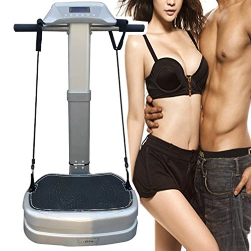 6955185780985 - MAX USER WEIGHT 255 LBS 500W FOLDABLE FULL BODY VIBRATION PLATE MASSAGER EXERCISE MACHINE ● HEALTH LINE MASSAGE PRODUCTS ®