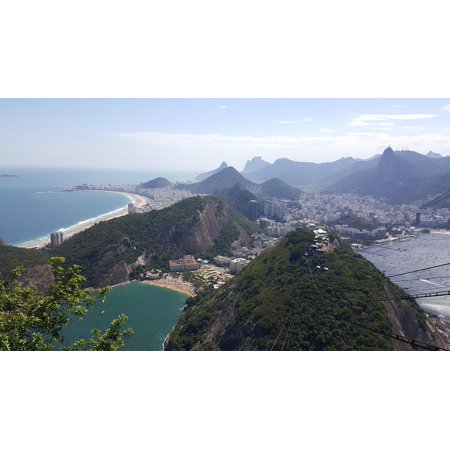 0696262821158 - CANVAS PRINT RIVER CORCOVADO JANEIRO STRETCHED CANVAS 10 X 14