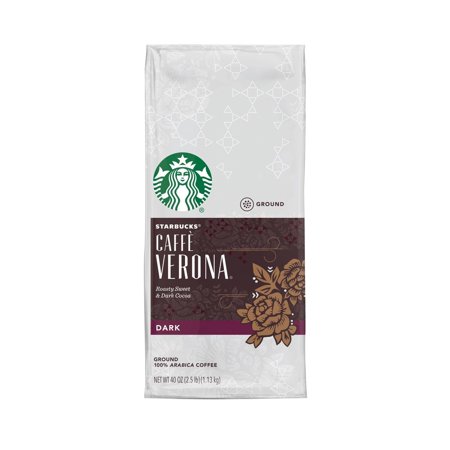 0696464214079 - PRODUCT OF STARBUCKS CAFFE VERONA DARK ROAST GROUND COFFEE, 40 OZ.