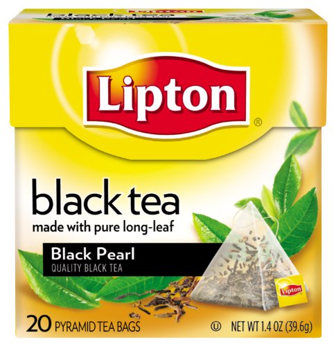 6966677977042 - LIPTON BLACK TEA PYRAMIDS, BLACK PEARL 20 CT
