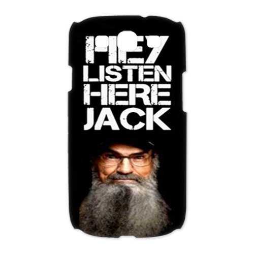 6967003246467 - UNIQUE DESIGN MOVIES SERIES DUCK DYNASTY HEY LISTEN HERE JACK COVER SAMSUNG GALAXY S3 I9300/I9308/I939 3D PLASTIC PROTECTIVE CASE