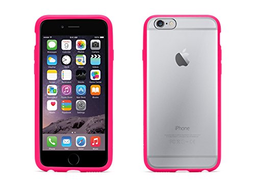 0696719351078 - GRIFFIN TECHNOLOGY GRIFFIN REVEAL CASE FOR IPHONE 6 - RETAIL PACKAGING - HOT PINK/CLEAR - CARRYING CASE - RETAIL PACKAGING - MULTICOLOR