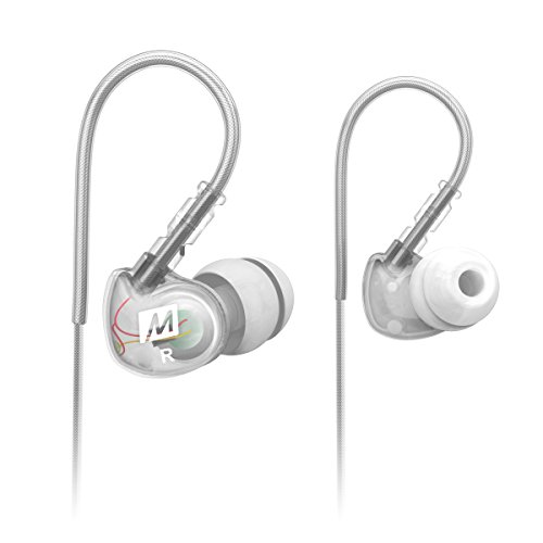 0696720409096 - MEE AUDIO SPORT-FI M6 NOISE ISOLATING IN-EAR HEADPHONES WITH MEMORY WIRE (CLEAR)