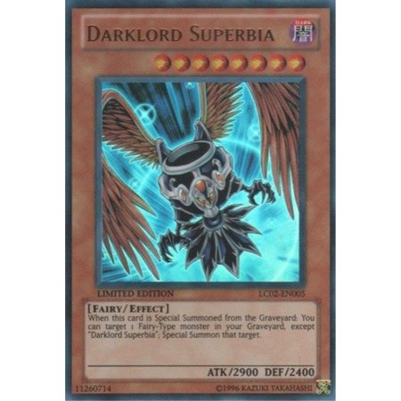0696736080630 - YU-GI-OH! - DARKLORD SUPERBIA (LC02-EN005) - LEGENDARY COLLECTION 2 - LIMITED EDITION - ULTRA RARE