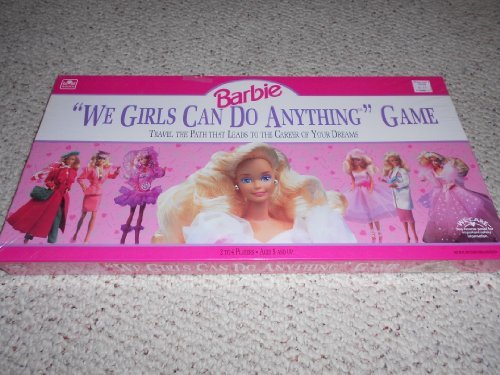 0696747937053 - 1991 WE GIRLS CAN DO ANYTHING BARBIE DOLL GAME