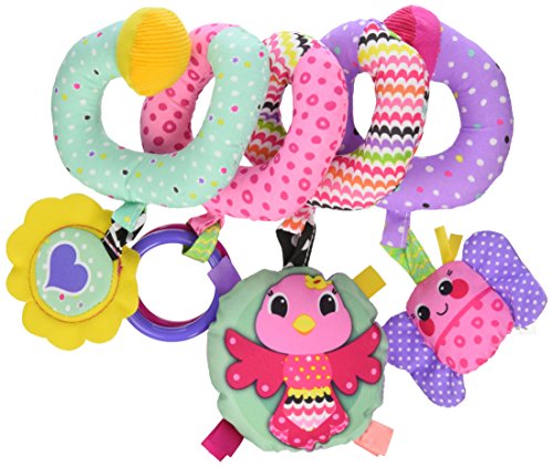 0696748807317 - INFANTINO SPIRAL ACTIVITY TOY, PINK