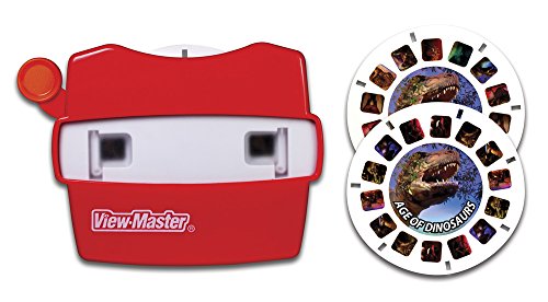 0696749683118 - BASIC FUN VIEW MASTER CLASSIC VIEWER WITH 2 REELS AGE OF DINOSAURS TOY