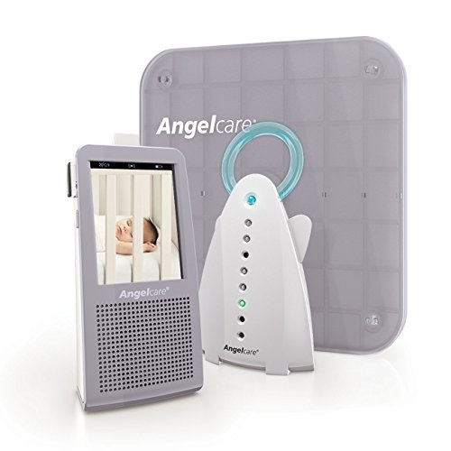 0696750549960 - ANGELCARE VIDEO, MOVEMENT AND SOUND MONITOR, GRAY/WHITE