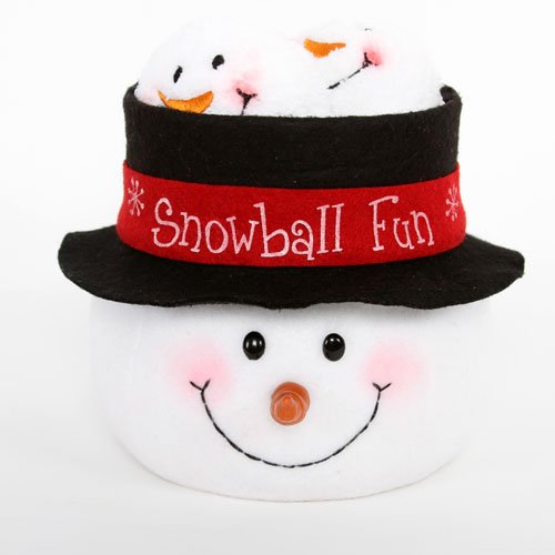 0696751014122 - SNOWBALL FUN, SNOWMAN WITH SNOWBALL FIGHT BALL