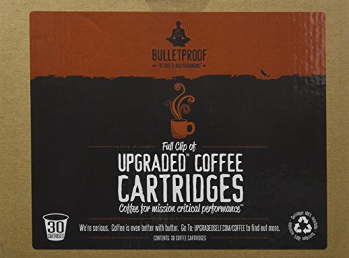 0696859061875 - BULLETPROOF UPGRADED COFFEE CARTRIDGES, 30 COUNT