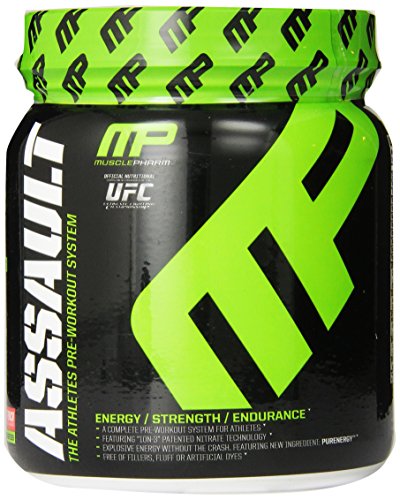 0696859258206 - MUSCLE PHARM ASSAULT PRE-WORKOUT SYSTEM FRUIT PUNCH, 0.96 POUND