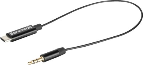 6971008025101 - SARAMONIC 3.5MM MALE TRS TO USB-C STEREO OR MONO MICROPHONE AND AUDIO ADAPTER CABLE 9 (22.86CM) (SR-C2001)