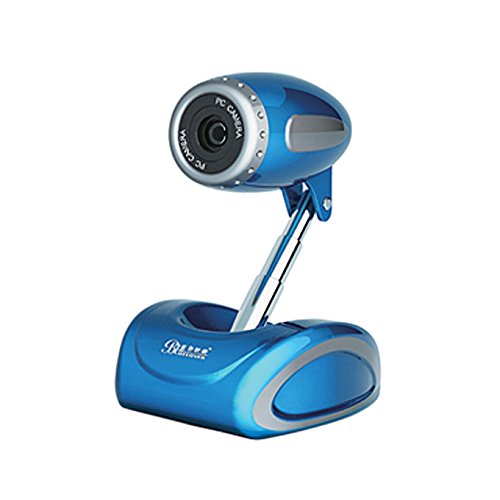 6971025032700 - BLUELOVER S10 HD PC VIDEO CAMERA WITH MICROPHONE WHEAT DESKNOTES CAMERA-FREE DRIVE WEB CAMERA BLUE