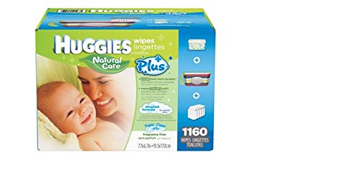 0697231608350 - BABY WIPES MEGA PACK BRAND NEW BY HUGGIES NATURAL CARE 1160 TOTAL INDIVIDUAL WIPES SPECIAL ASSORTMENT INCLUDES A STRIPPED CLUTCH TRAVEL CASE WITH HANDLE AND FLIP TOP LID AND A BLUE WHITE & GREEN DECORATED PLASTIC CASE WITH FLIP OPEN LID THAT HOLDS OVER 2