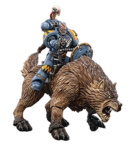 6973130373105 - WARHAMMER 40K: SPACE WOLVES THUNDERWOLF CAVALRY BIANE 1:18 SCALE ACTION FIGURE