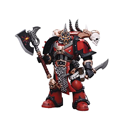 6973130374232 - JOYTOY WARHAMMER 40K: CHAOS SPACE RED CORSAIRS CHAMP GOTOR 1:18 ACTION FIGURE