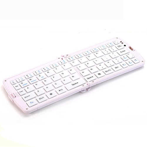 6974146964349 - XZ PORTABLE BLUETOOTH KEYBOARD PHONE FOR TABLET PC ,WHITE