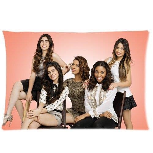 0697508222616 - ZHENQING CUSTOM FIFTH HARMONY QUEEN SIZE(20X30 INCHES) ZIPPERED PILLOW CASETWO SIDES