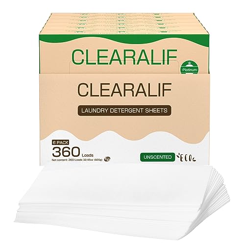 6976099133285 - LAUNDRY DETERGENT SHEETS UP TO 360 LOADS, FRESH UNSCENTED - GREAT FOR TRAVEL, APARTMENTS, DORMS, NO PLASTIC, SUSTAINABLE, BIODEGRADABLE-NEW LIQUID-LESS TECHNOLOGY - LIGHTWEIGHT