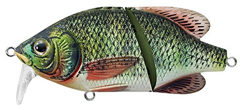 0697713202748 - KOPPERS TILAPIA WAKEBAIT, 3-1/4-INCH, 3/4-OUNCE, NATURAL/GREEN