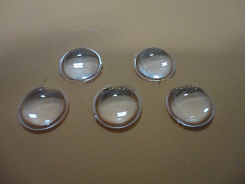 6979972587175 - 10PCS X 12.5MM LED LENS WITH SMOOTH CONVEX 12.5MM OPTICAL LENS LED (HEIGHT 3.7MM)