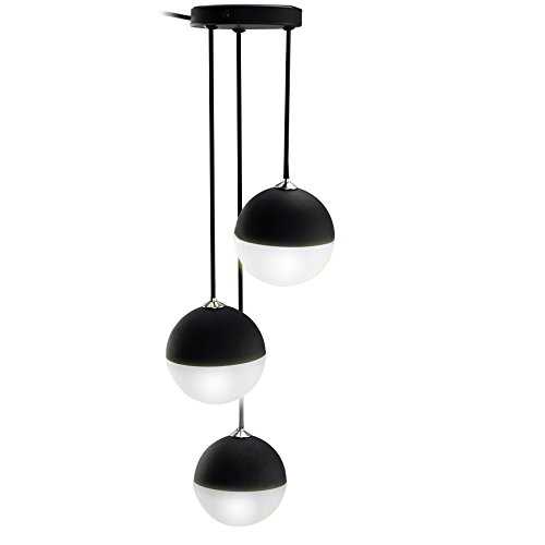 0698003373513 - MYSTERY HANGING PENDANT LIGHT, USB POWERED TOUCH CONTROL NIGHT LIGHT, ART WIND CHIME MODERN STYLE DESK LAMP WITH 3 LIGHTS FOR READING & DECORATION