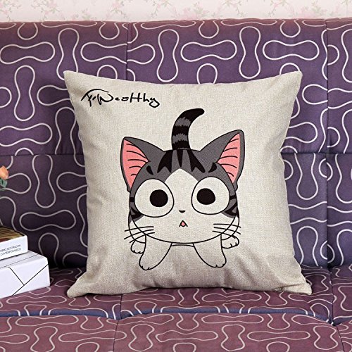 6982395830384 - CUTE ANIMAL DECORATIVE CUSHION COVERS CUTE THROW PILLOW COVERS COLORFUL PILLOW CASE 4549