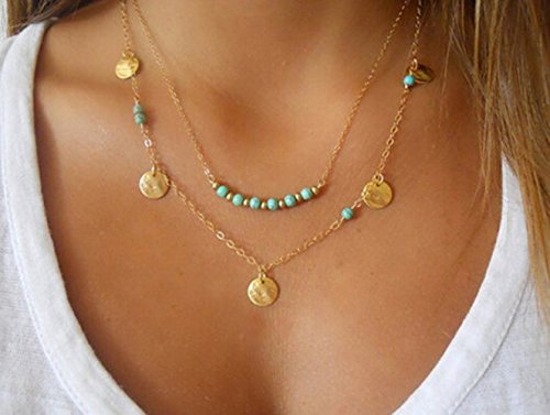 6983628676038 - NERO 2015 HOT FASHION CHIC Y LARIAT STYLE CHAIN JEWELRY NECKLACES FOR WOMEN (GOLD)