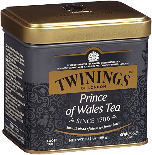 0698797749105 - TWININGS PRINCE OF WALES TEA, LOOSE TEA, 3.53 OUNCE TIN