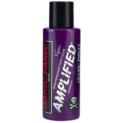 0698798664384 - MANIC PANIC AMPLIFIED HAIR COLOR, ULTRA VIOLET, 4 OZ