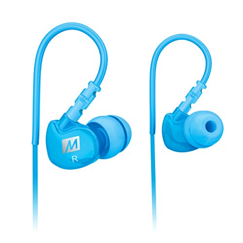 0698895106121 - MEE AUDIO SPORT-FI M6 NOISE ISOLATING IN-EAR HEADPHONES WITH MEMORY WIRE (TEAL)
