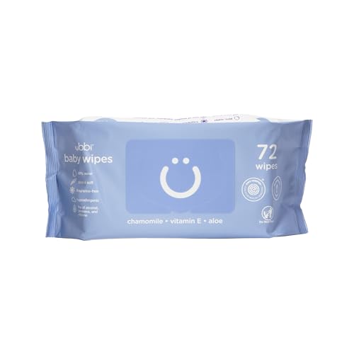 0698904101383 - UBBI FRAGRANCE-FREE BABY WIPES, 99% WATER BASED, HYPOALLERGENIC FOR SENSITIVE SKIN WITH CHAMOMILE, VITAMIN E & ALOE, EWG VERIFIED, 1 PACK