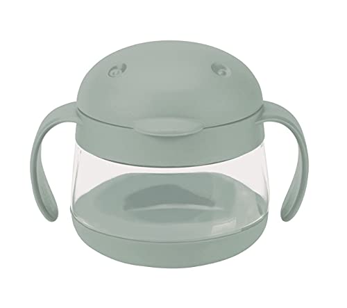 0698904103233 - UBBI TWEAT NO SPILL SNACK CONTAINER FOR KIDS, BPA-FREE, TODDLER SNACK CONTAINER, SAGE