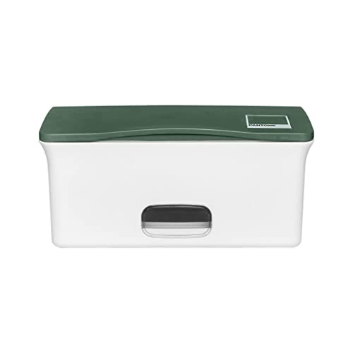 0698904108856 - UBBI BABY WIPES DISPENSER | BABY WIPES CASE | BABY WIPES HOLDER WITH WEIGHTED PLATE, KEEPS WIPES FRESH AND NON-SLIP RUBBER FEET, PANTONE GREEN