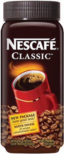 0698997438694 - NESCAFE CLASSIC INSTANT COFFEE, 8 OUNCE JAR