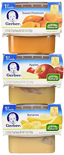 0699037947398 - GERBER 1ST FOODS ASSORTED FRUITS AND VEGETABLES, 18 VALUE PACK, 2.8 LBS