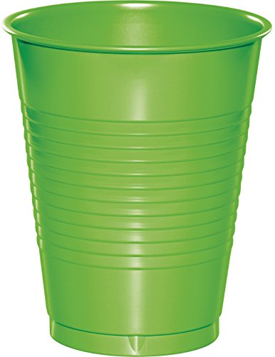 0069906666772 - CREATIVE CONVERTING 28312381 20 COUNT TOUCH OF COLOR PLASTIC CUPS, 16 OZ, FRESH LIME