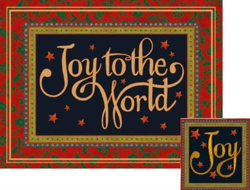 0699187282240 - JOY TO THE WORLD DELUXE BOXED CHRISTMAS CARDS BY LANG