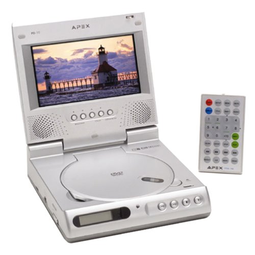 0699339700103 - APEX PD-10 PORTABLE DVD PLAYER WITH 5.6-INCH LCD SCREEN