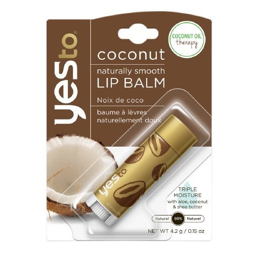 6996009014305 - YES TO COCONUT OIL THERAPY LIP BALM 0.15 OZ -3 PACK