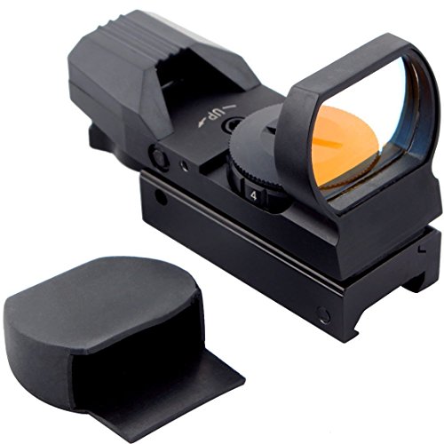 0699618831443 - RED DOT REFLEX SIGHT WITH 4 RETICLES AND 7 LEVELS OF BRIGHTNESS BY GOLDEN EYE TACTICAL
