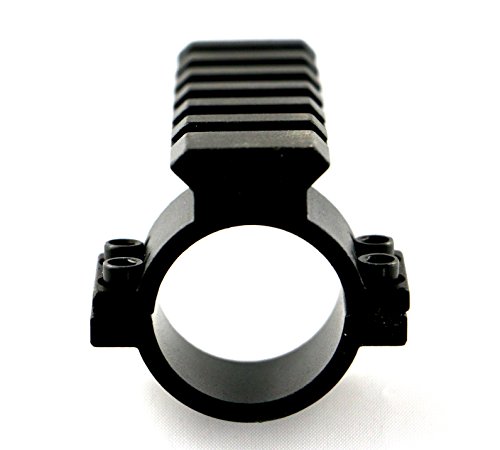 0699618831825 - DURABLE 25.4MM 6 SLOT RING 20MM WEAVER PICATINNY RAIL ADAPTER BY GOLDEN EYE TACTICAL